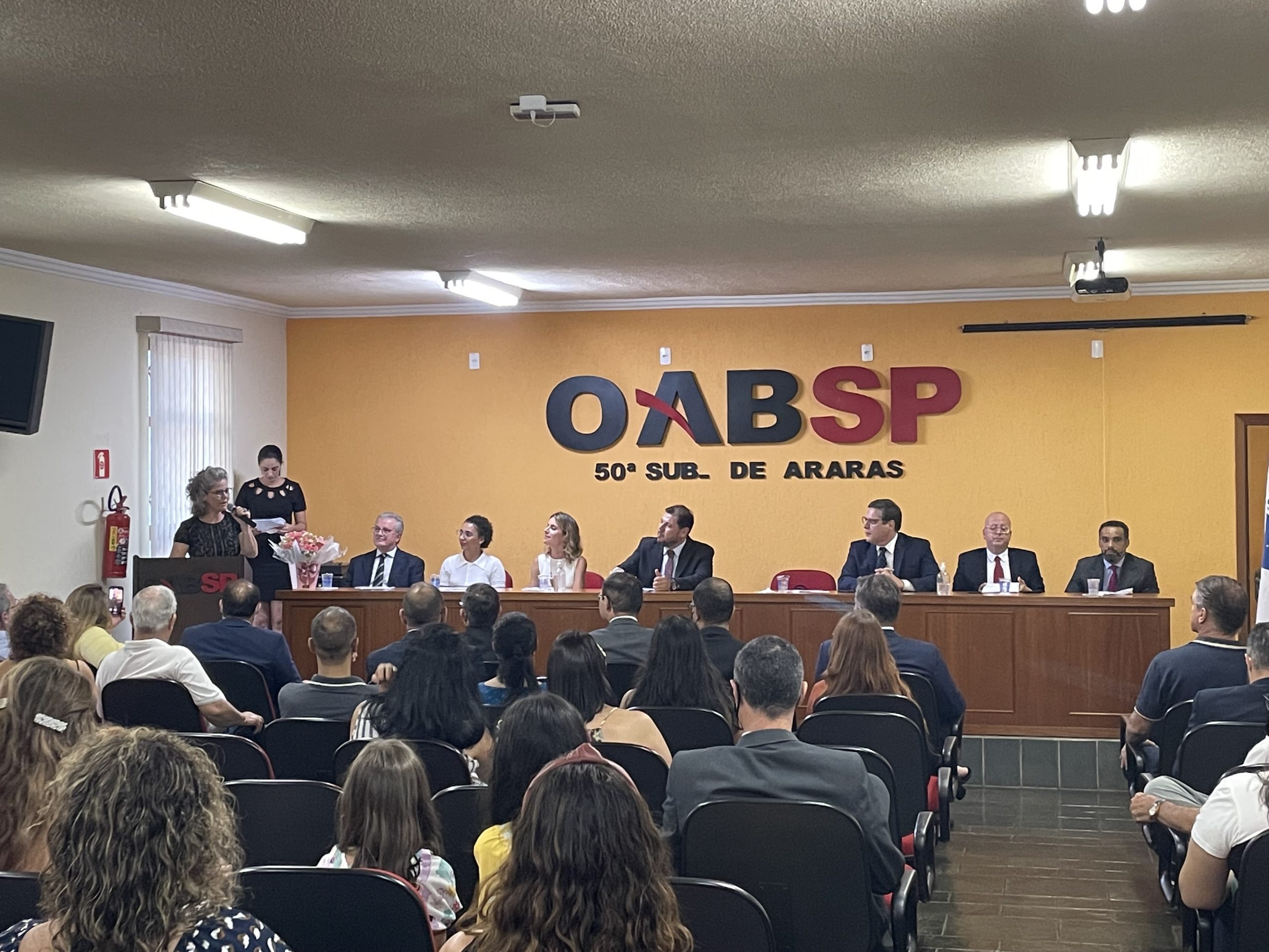 Diretores da OAB SP participam da cerimônia de posse da diretoria da