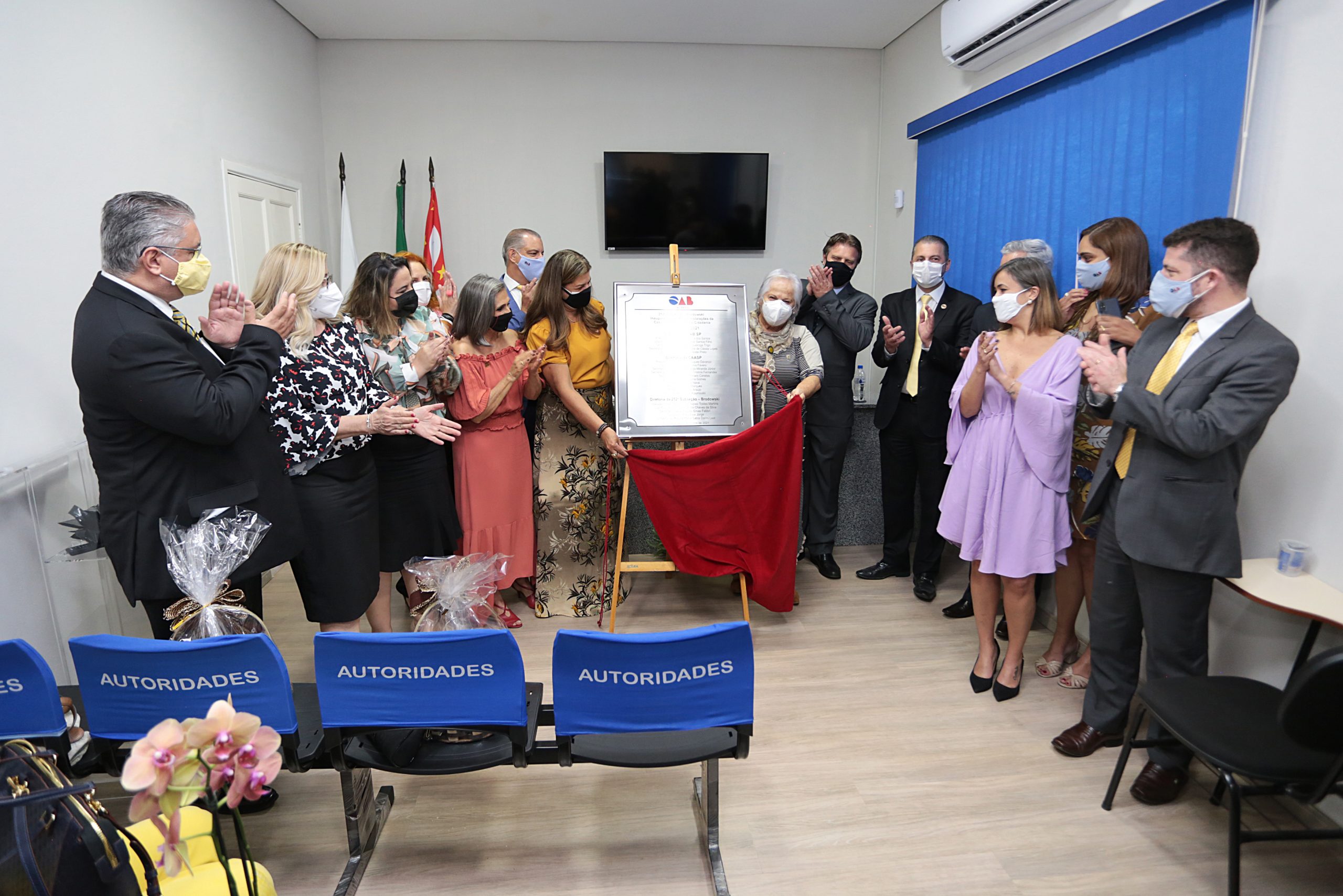 252ª Subseção Brodowski da OAB SP inaugura novas instalações da Casa da Advocacia e Cidadania.