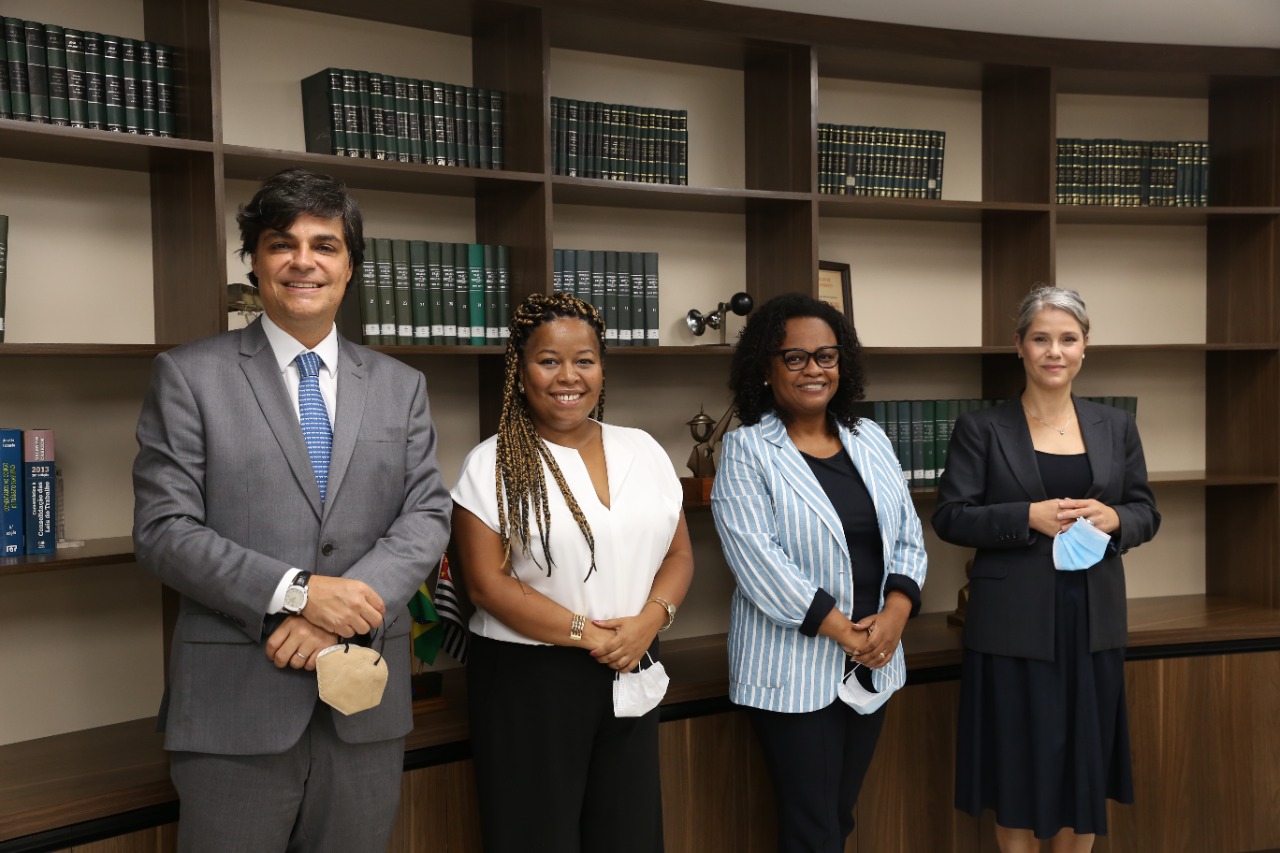 Comissões Nacionais de Direitos Humanos e Igualdade Racial do Conselho Federal da OAB. Silvia Virginia Silva de Souza e Alessandra Benedito