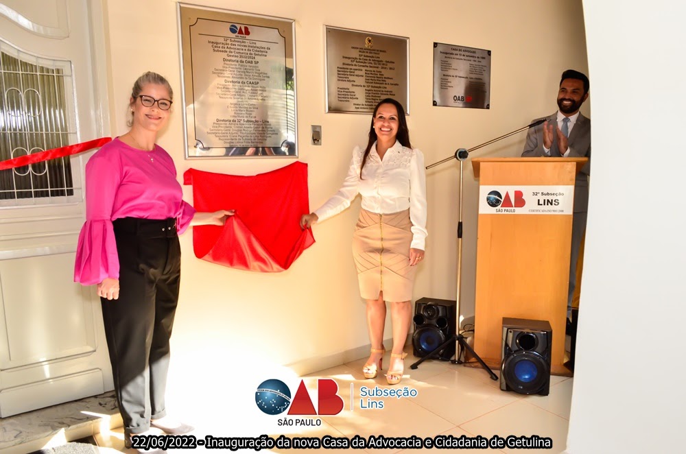 OAB SP inaugura novas instalações da Casa da Advocacia e Cidadania em Getulina