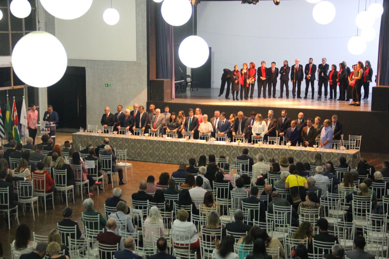 Diretores da OAB SP participam da cerimônia de posse da diretoria da Subseção de Ribeirão Pires