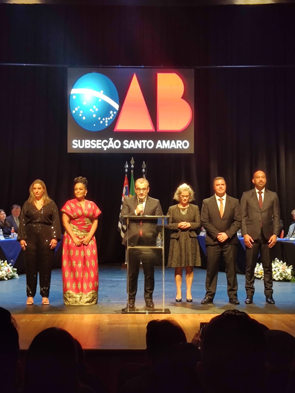 Presidente da OAB SP participa da cerimônia de posse da diretoria da Subseção de Santo Amaro