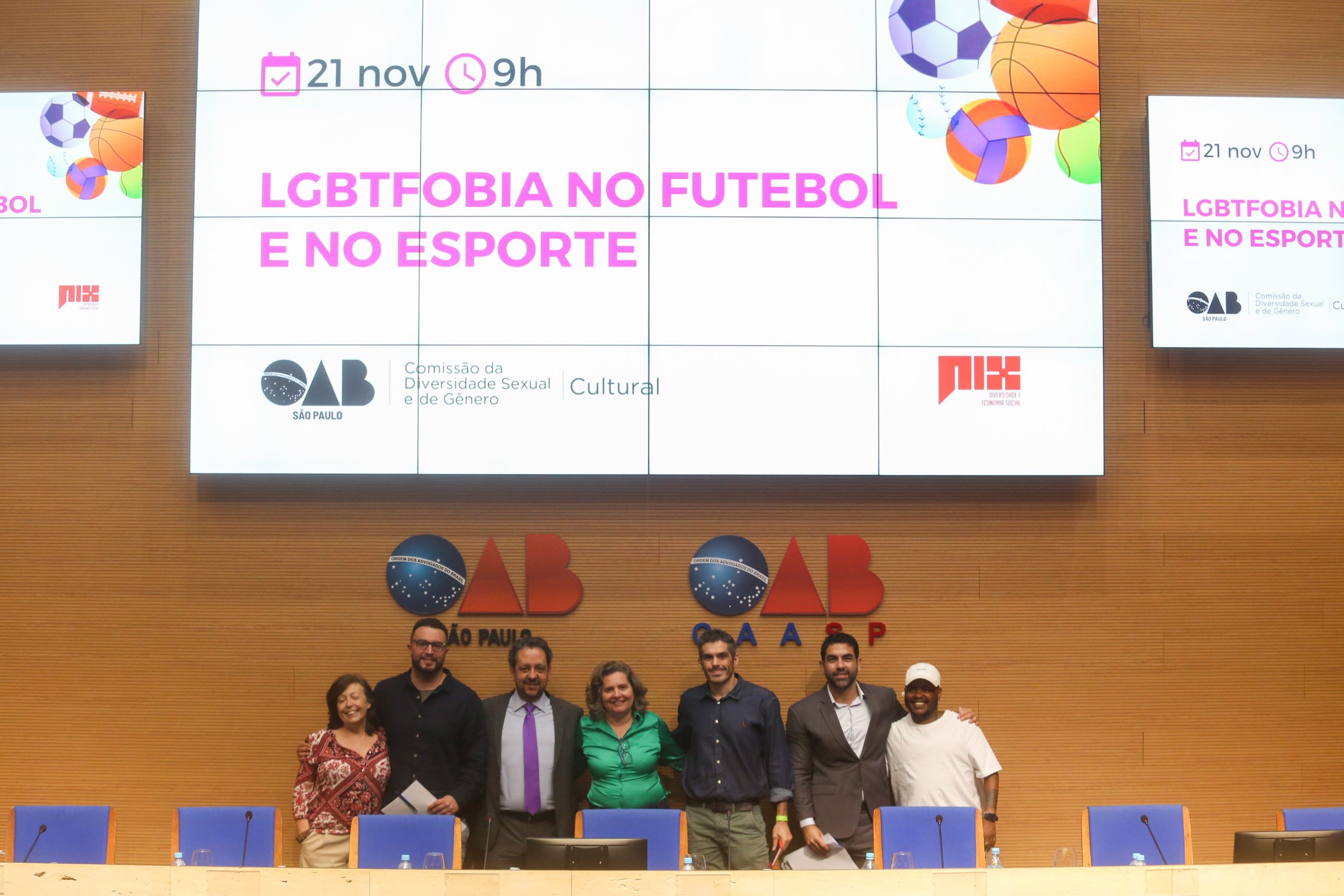 Comissão de Diversidade Sexual da OAB SP promove evento sobre LGBTfobia no futebol e nos esportes