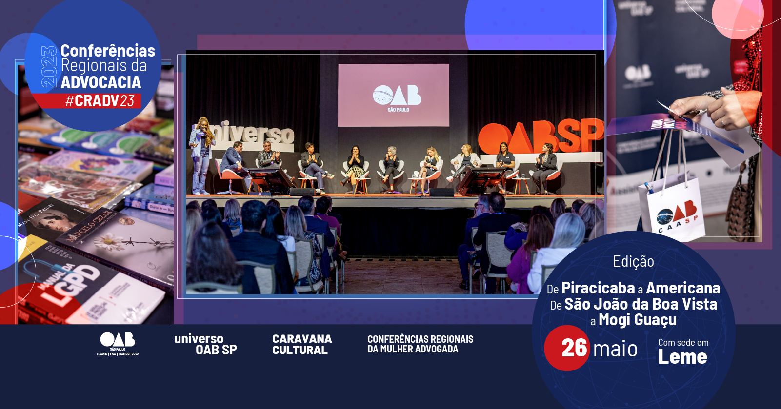 Conferência Regional da Advocacia percorre o interior de São Paulo; próxima edição acontece em 26 de maio